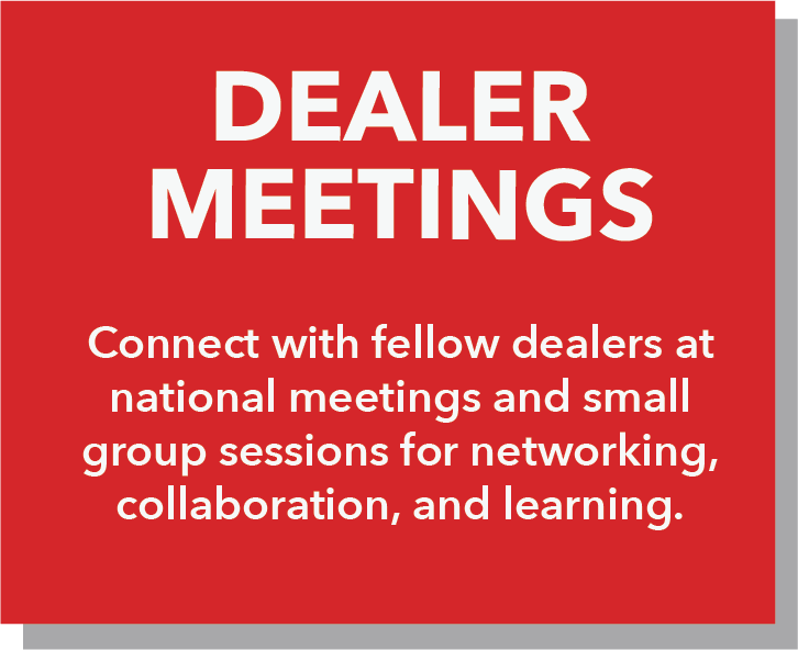 dealer meeting icon